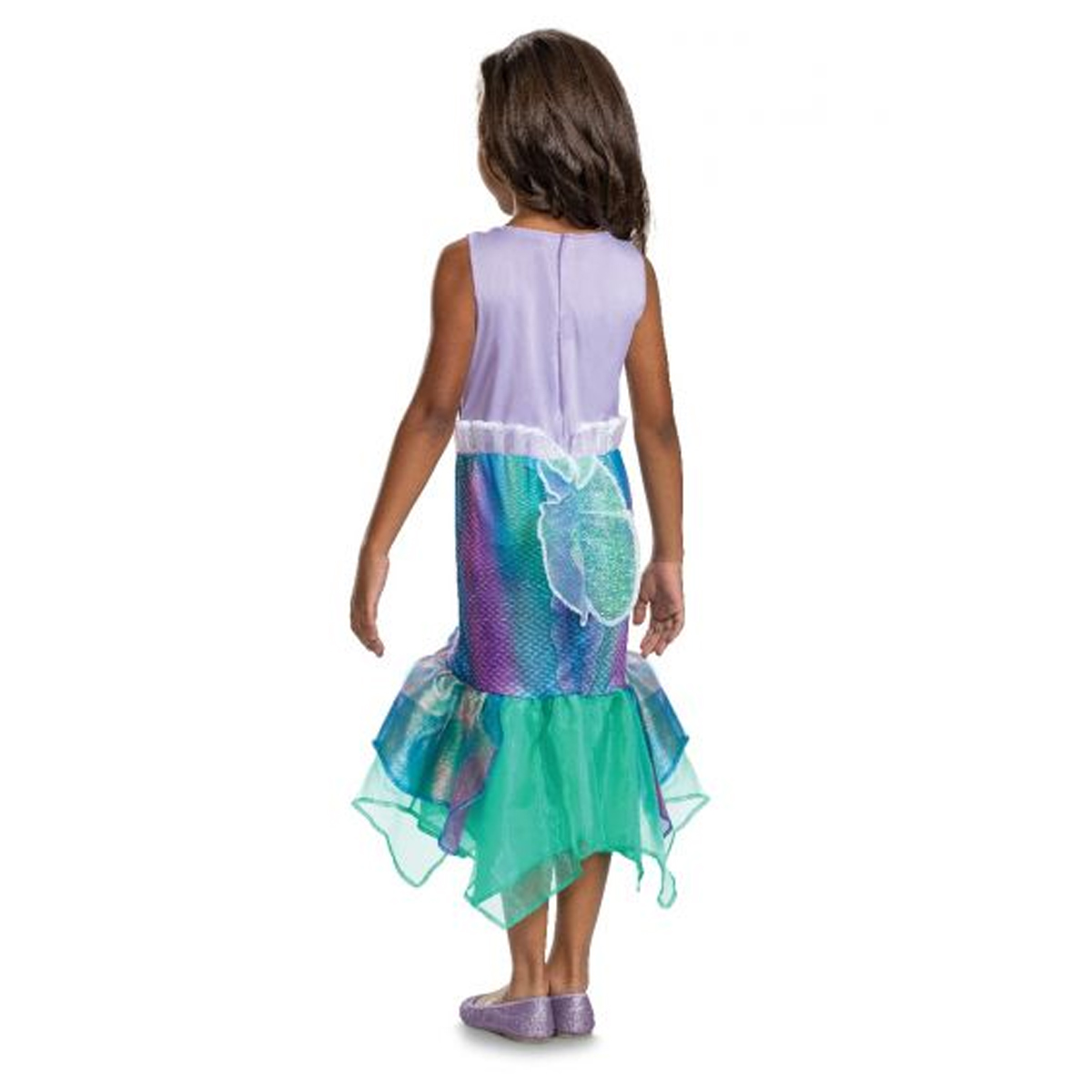 Party Centre - Disney Little Mermaid Ariel Classic Girls Costume - Multicolor