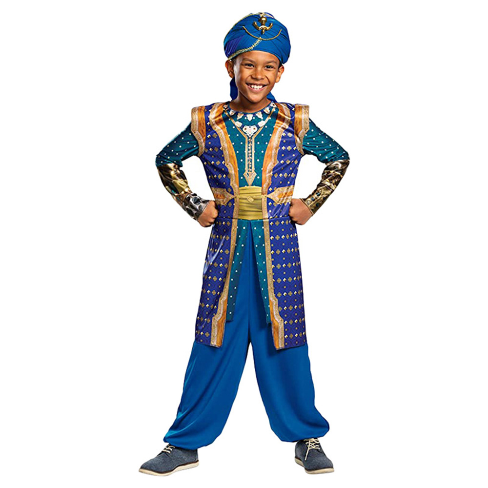 Party Centre - Genie Boys Classic Costume - Blue