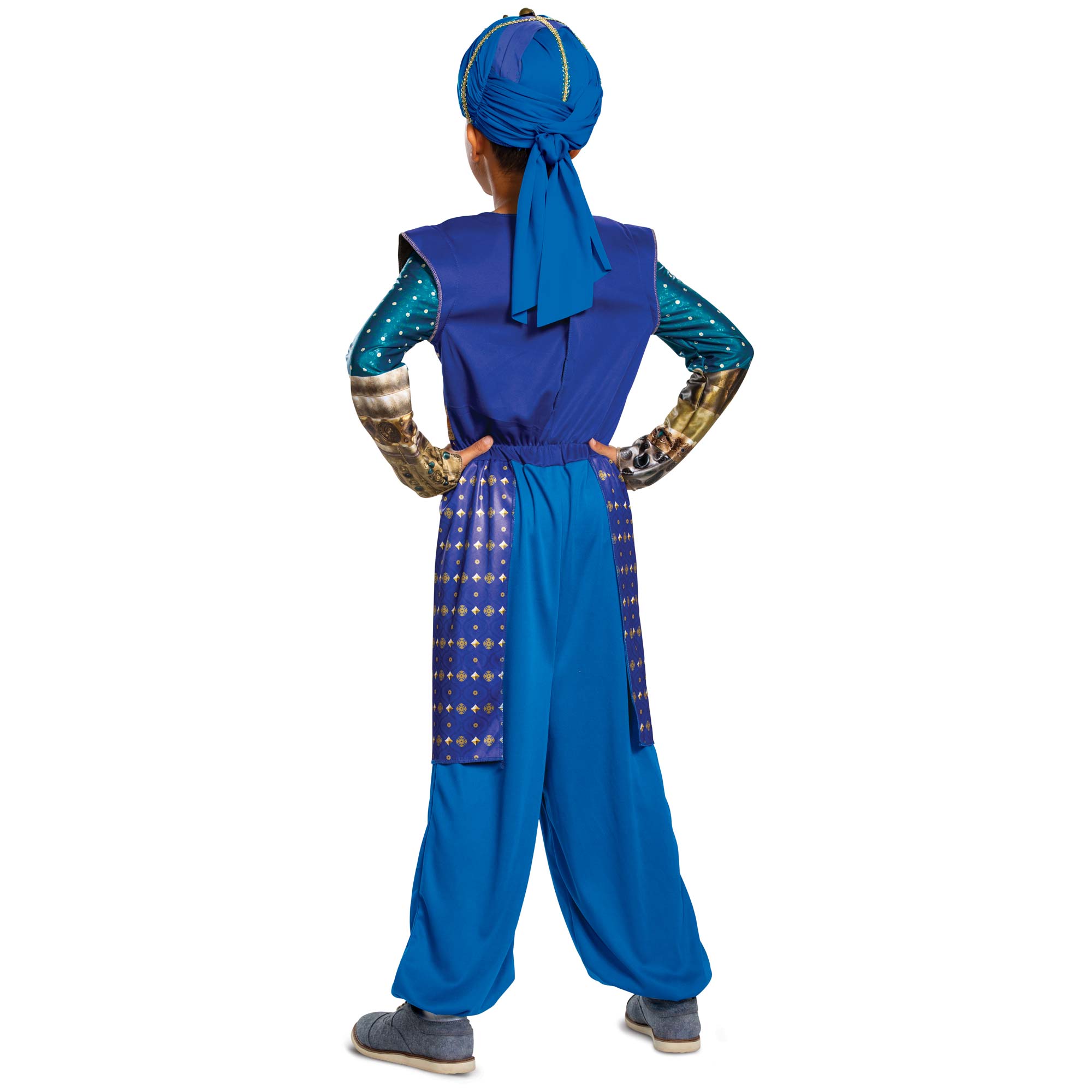 Party Centre - Genie Boys Classic Costume - Blue