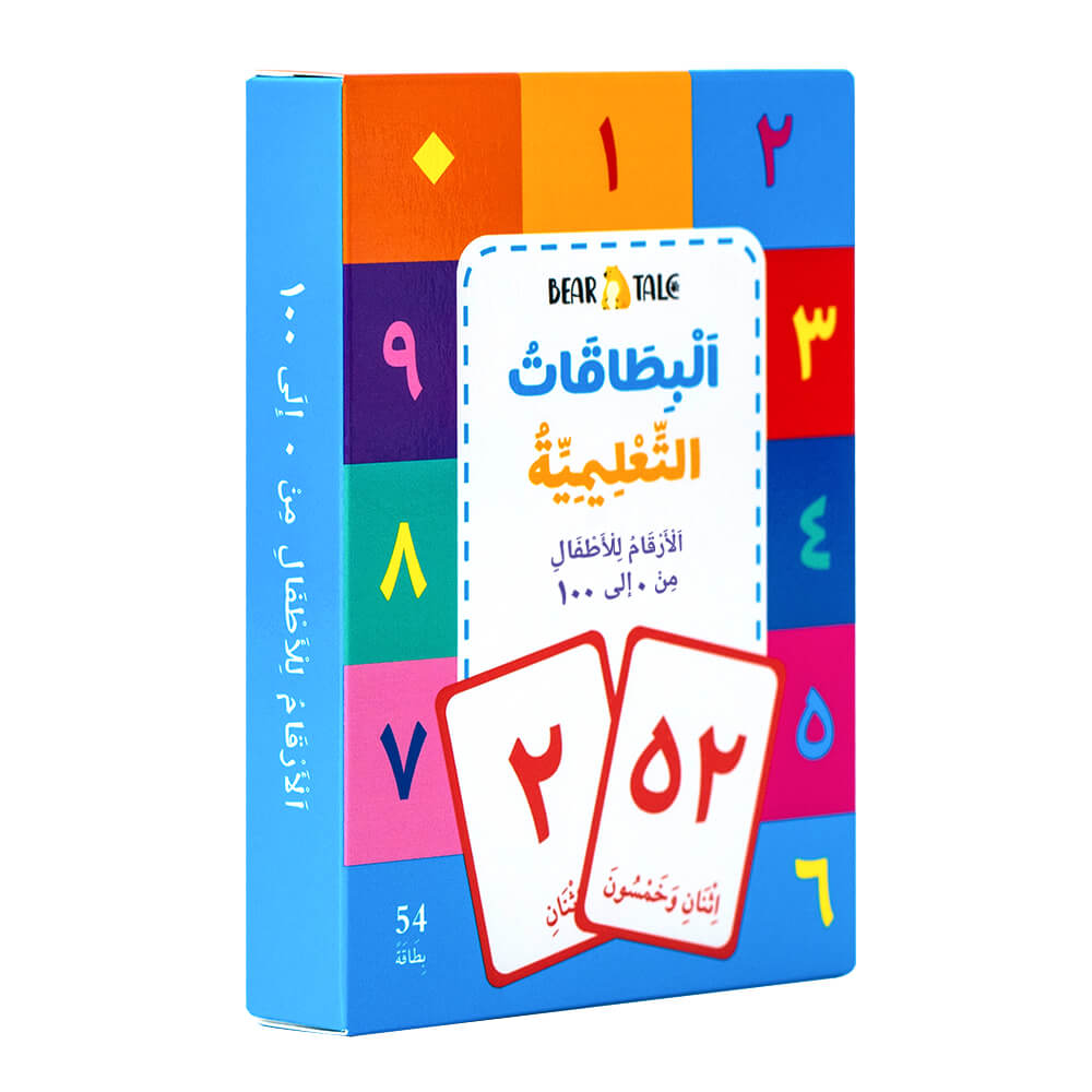 Numbers Flash Cards - Arabic
