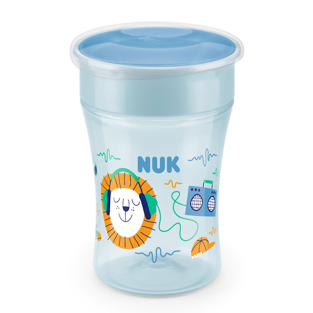 NUK - Magic Cup 230ml 8m+ 1pc - Blue