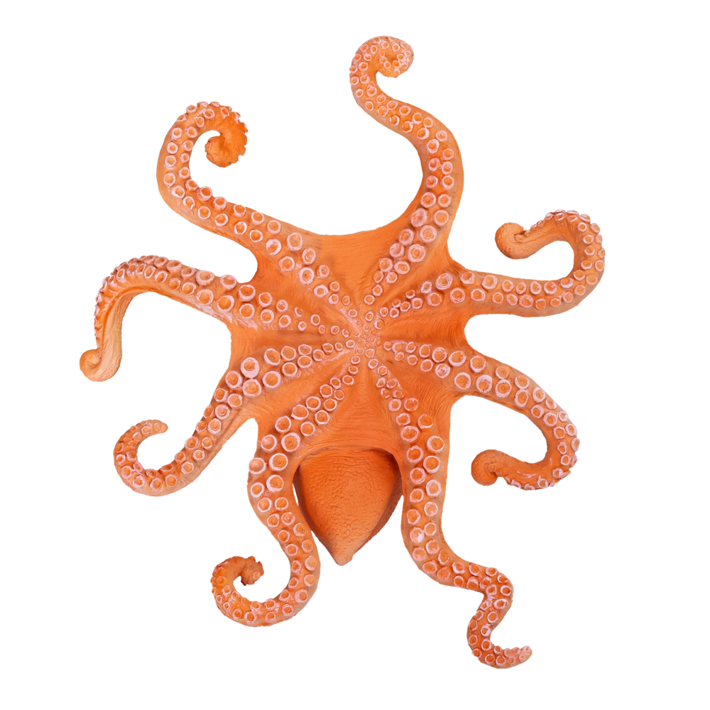 Mojo - Octopus Toy Figure - Orange - 10 cm