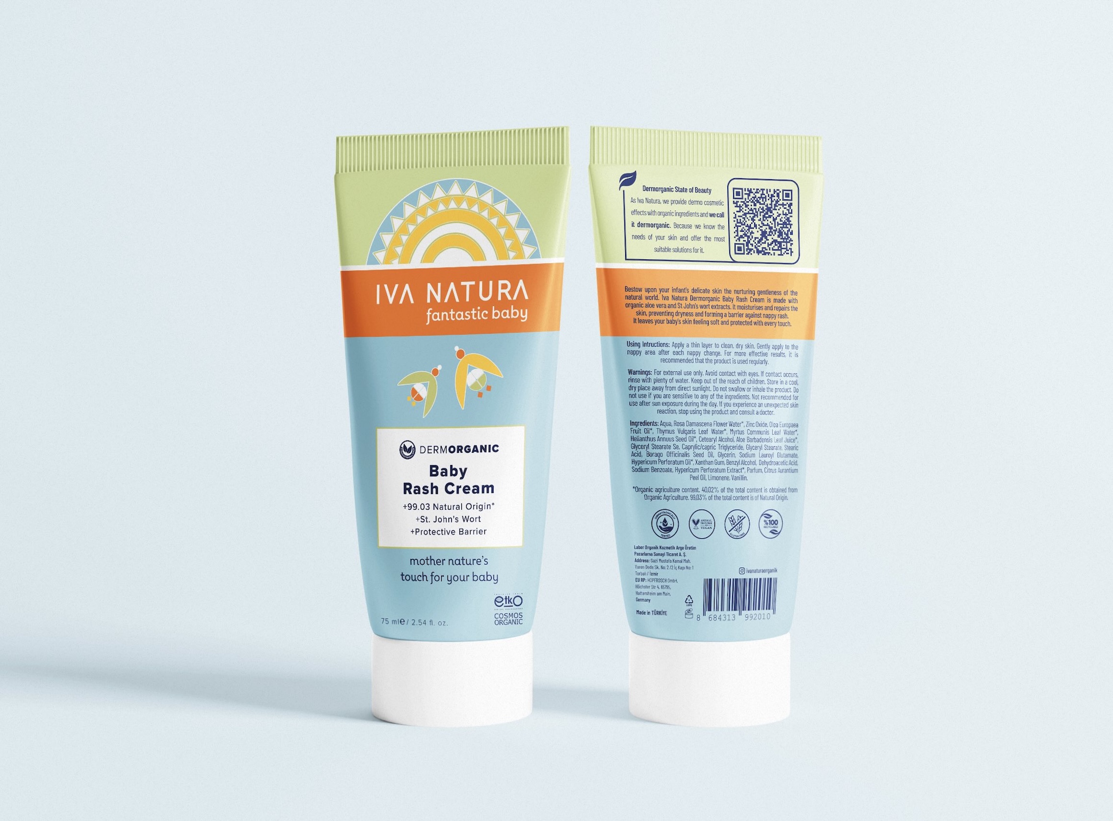 IVA Natura - Organic Baby Rash Cream - 75 ml