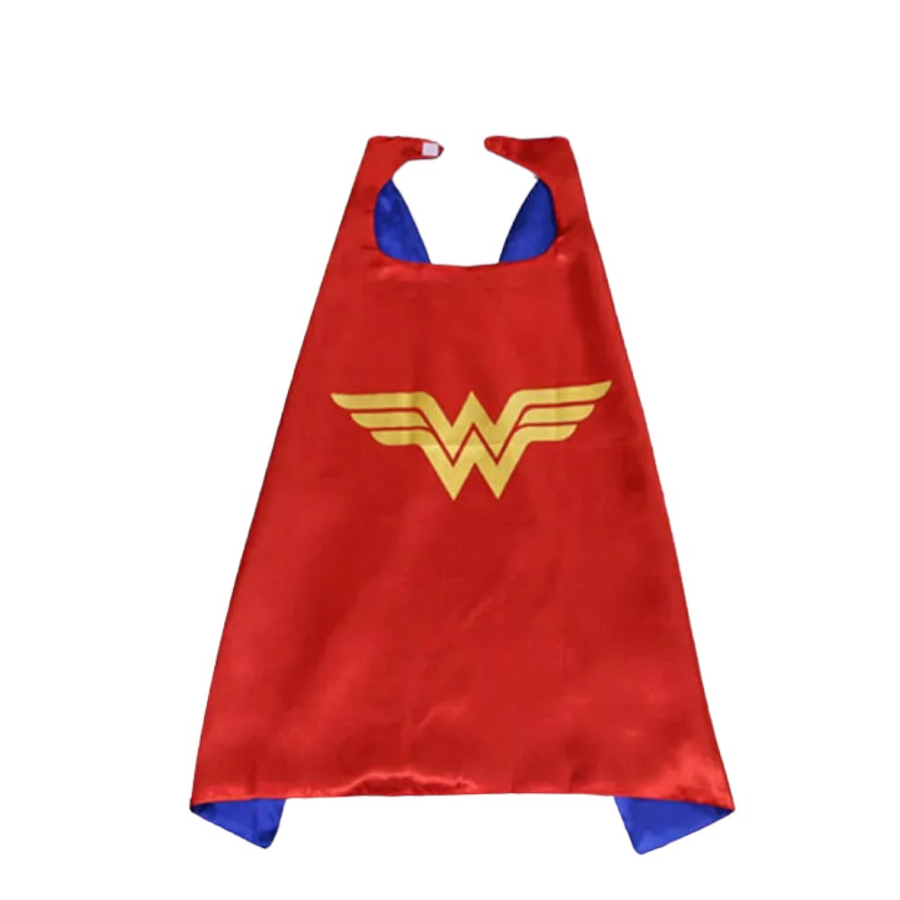 Doodle Kiddo - Wonder Woman Cape & Mask Halloween Costume