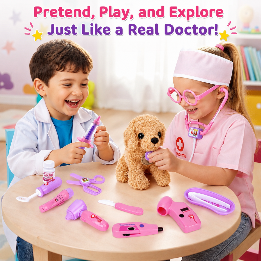 Mumfactory - Girls Doctors Playset - 24 Pcs 