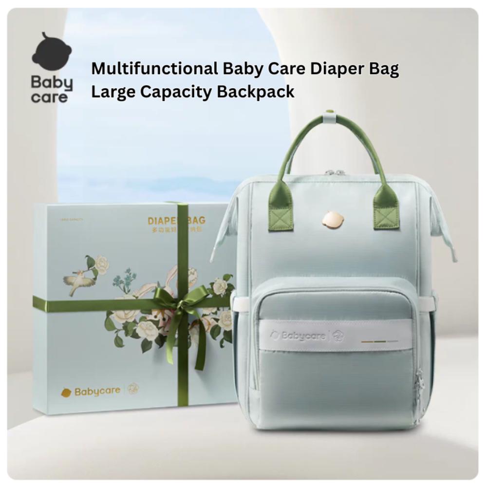 Babycare - Travel Diaper Bag - Extra Large - Mint Green