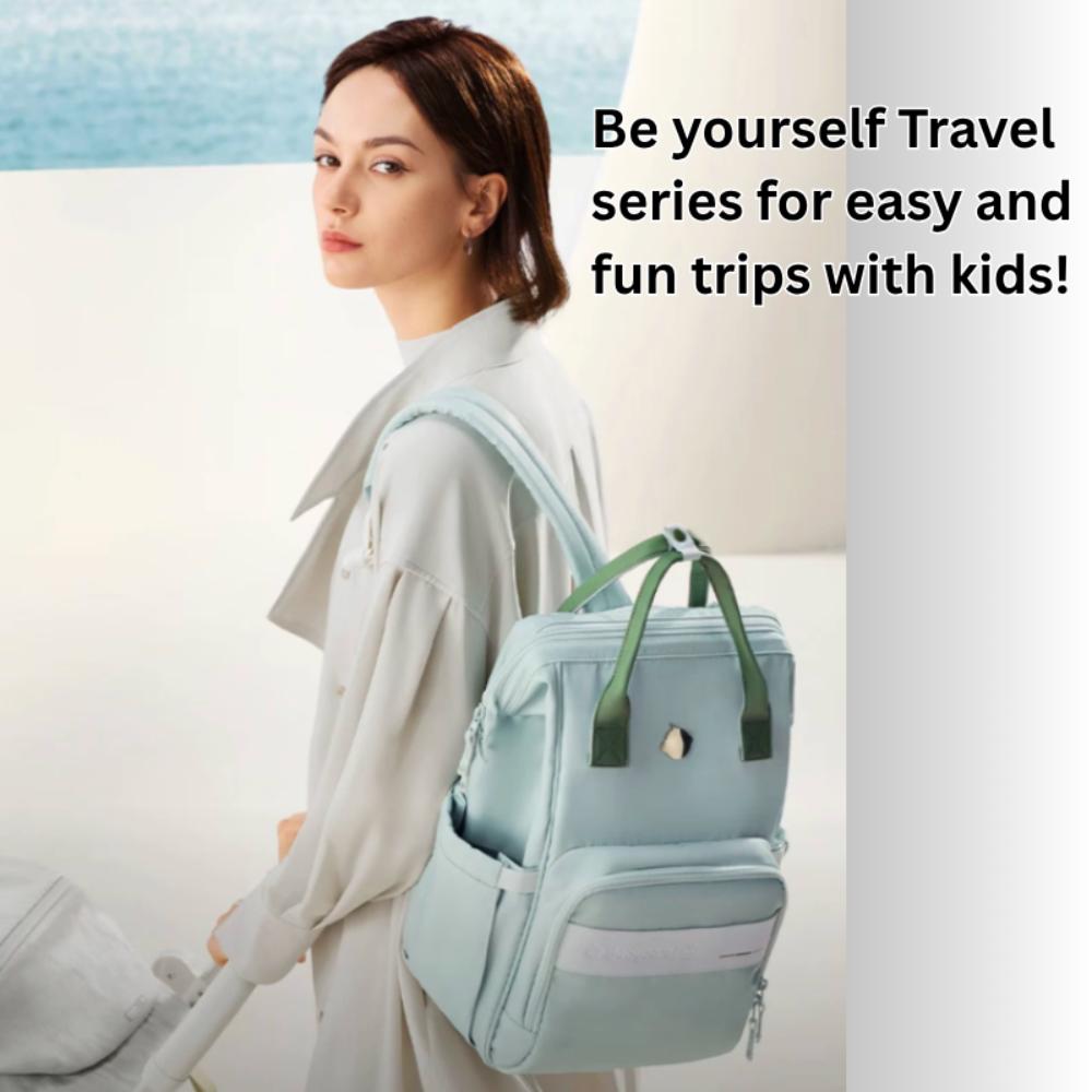 Babycare - Travel Diaper Bag - Extra Large - Mint Green