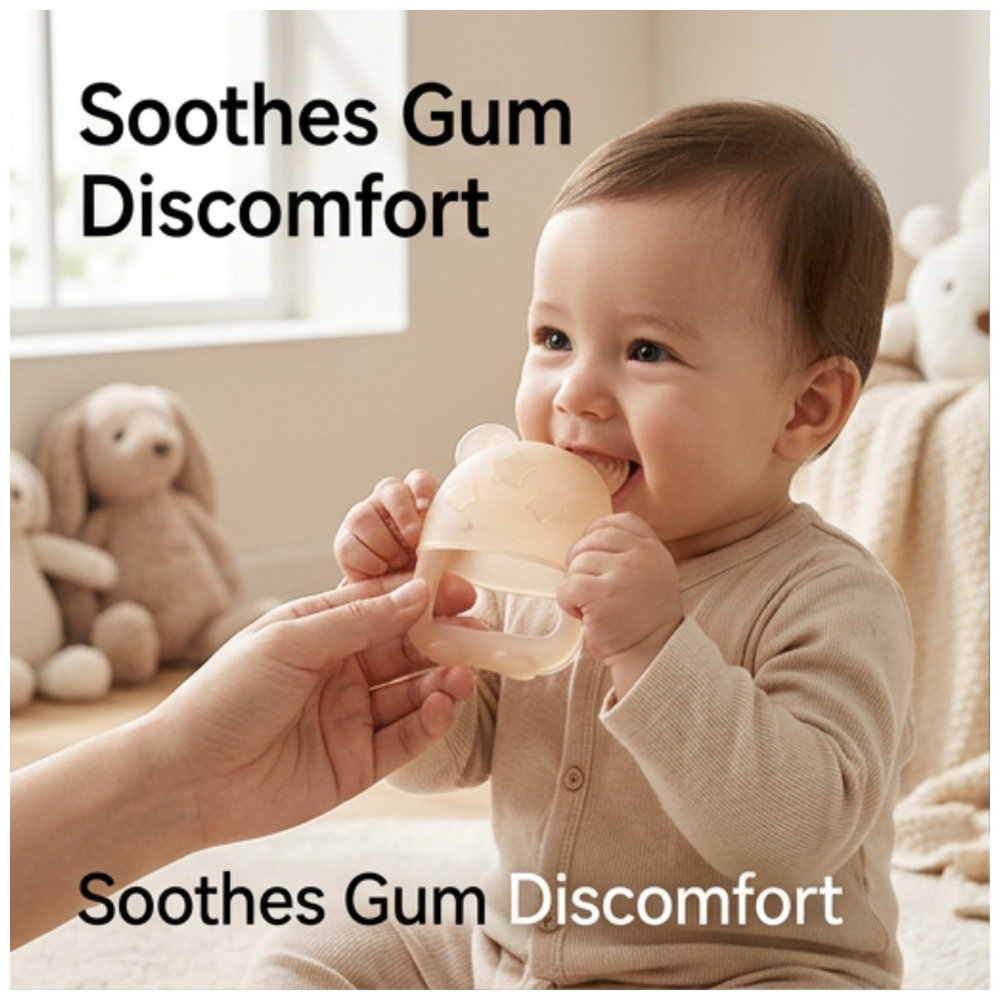 Babycare -  Baby Teether - Soft Stars