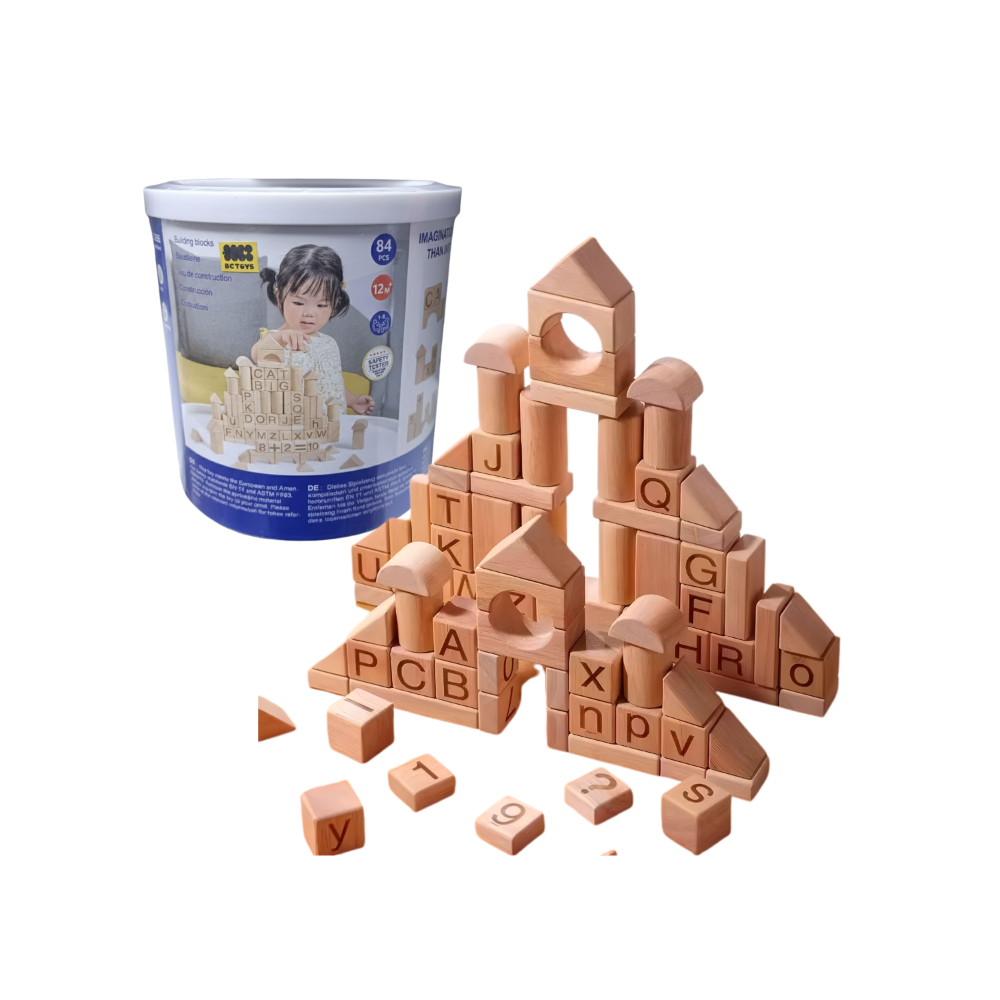 Babycare - Building Blocks Playset - 84 Pcs