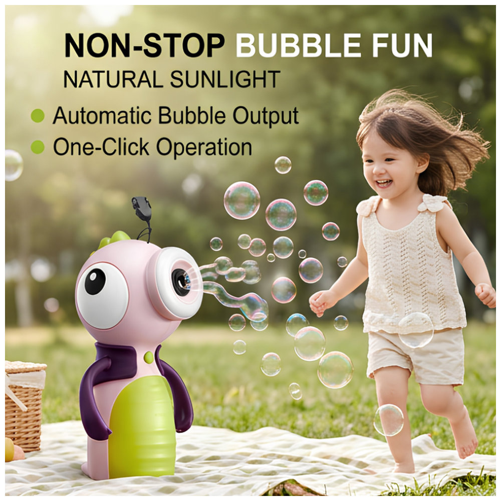 Babycare - Dino Barron Bubbler - Pink