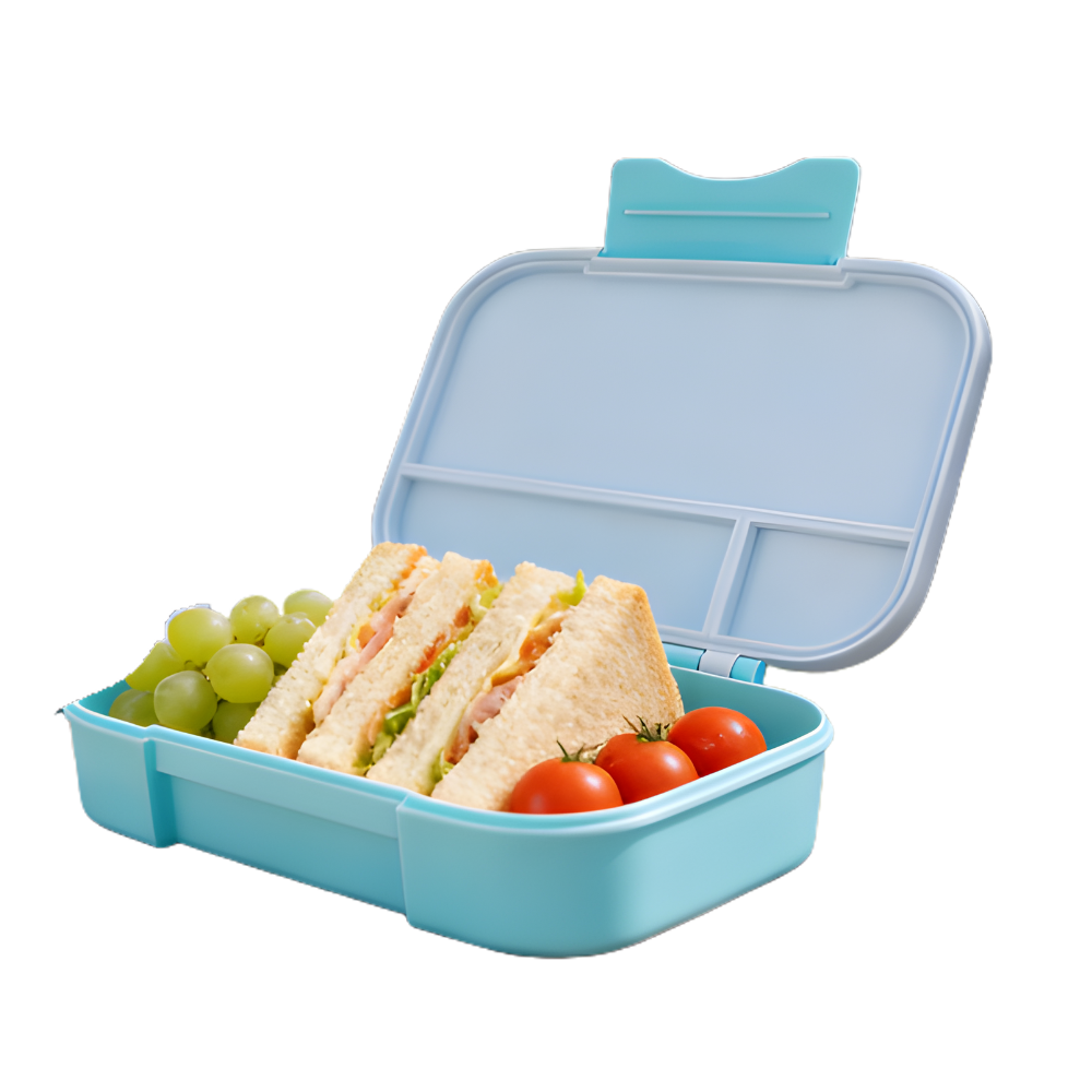 Cravista - Leakproof 3 Compartments Bento Lunch Box