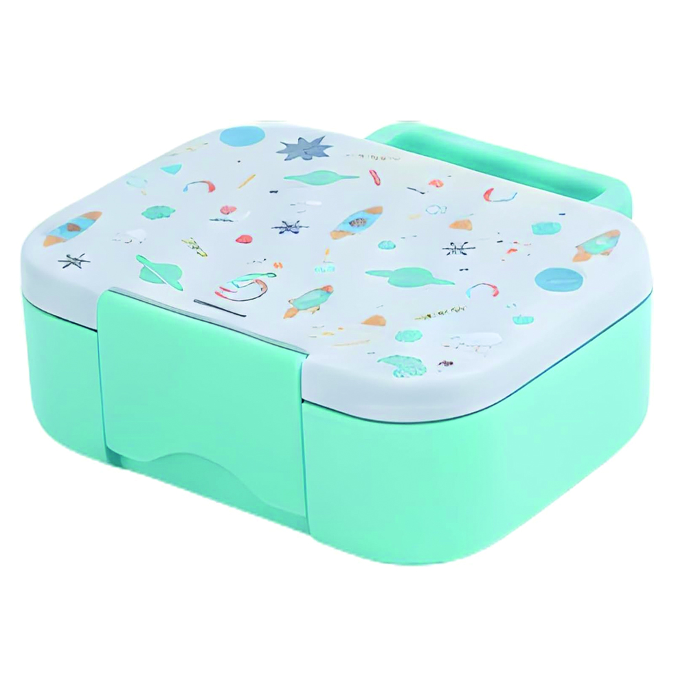 Cravista - Leakproof 3 Compartments Bento Lunch Box