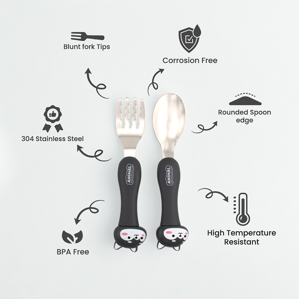 Cravista - Animals Cutlery Set with Case