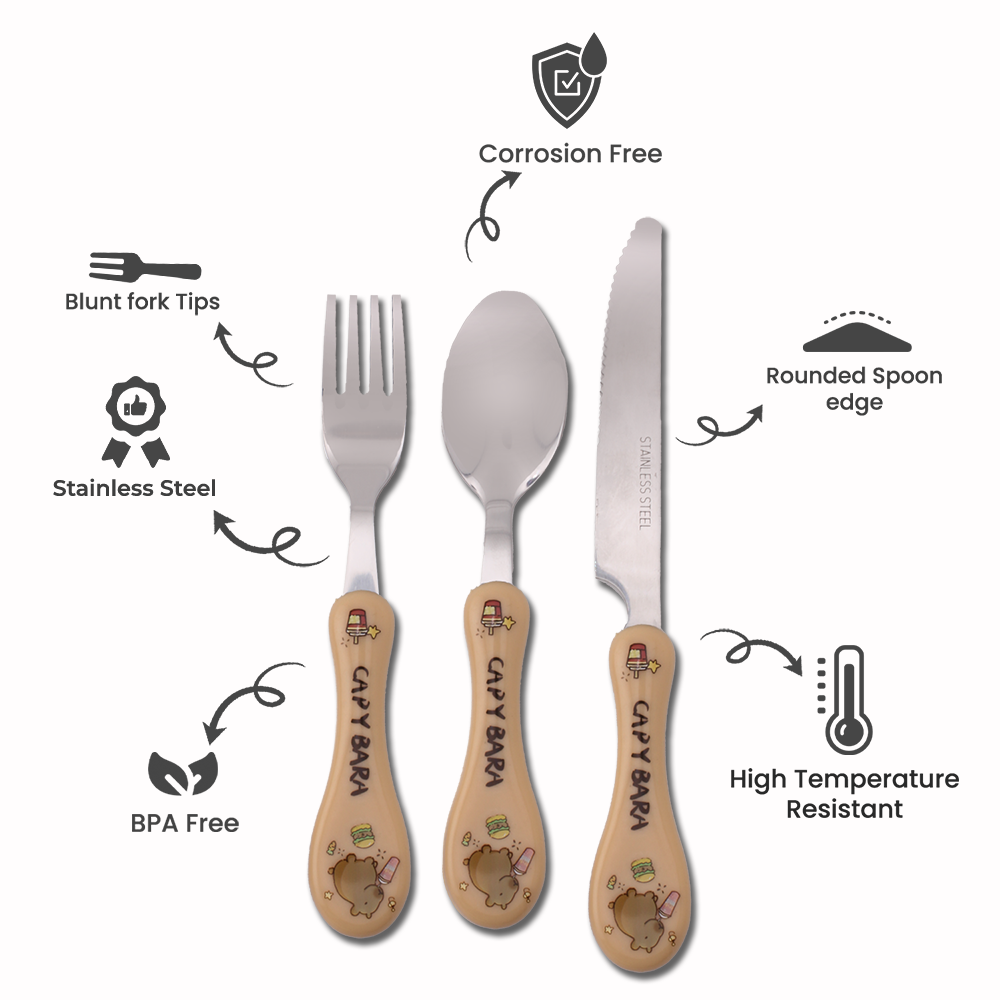 Cravista - Drink Capy Bara Cutlery Set with Case