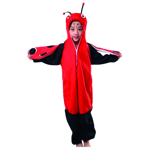 BrainGiggles - Lady Bug Animal Costume For Kids - Small