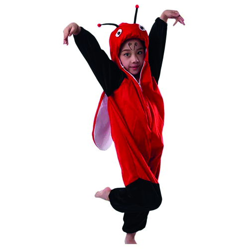 BrainGiggles - Lady Bug Animal Costume For Kids - Small