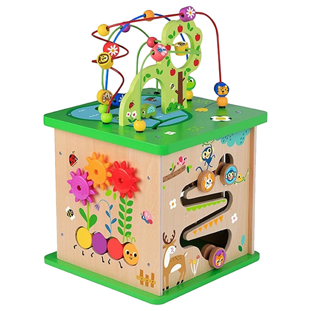 Tooky Toy - Forest Themed Play Cube Centre 