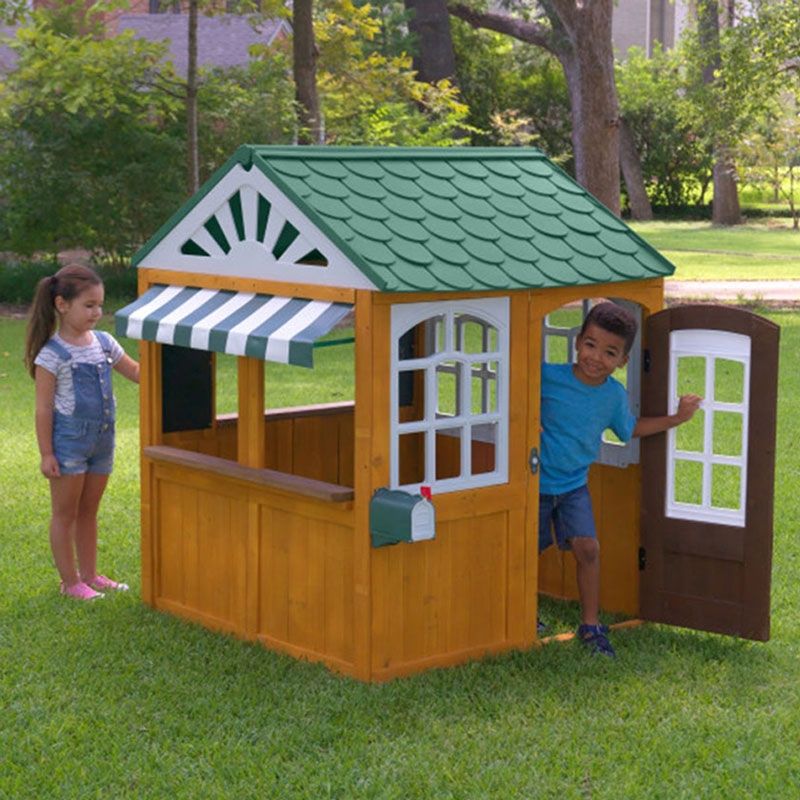 KidKraft - Garden View Outdoor Wooden Playhouse