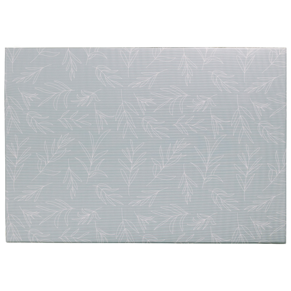 Milk It Baby - 100% TPU Foam Premium Reversible Play Mat - Boho Beige & Sage Leaf 1Pc