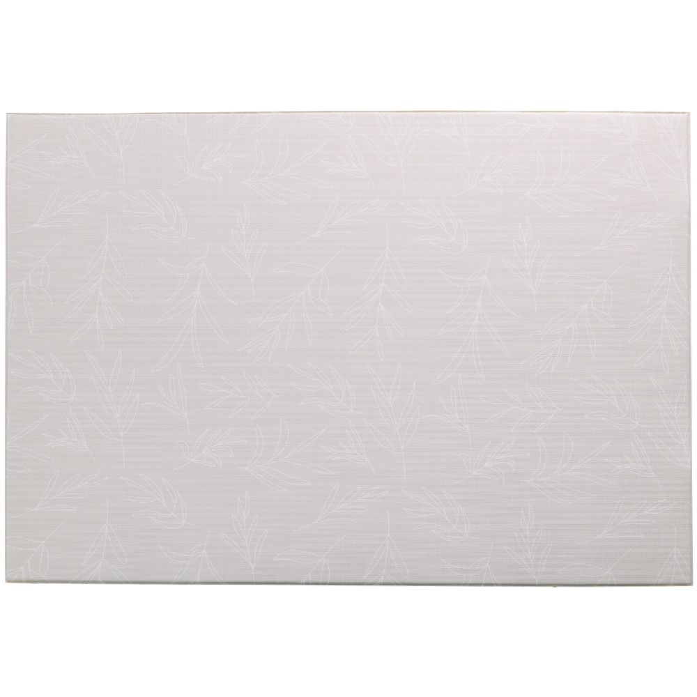 Milk It Baby - 100% TPU Foam Premium Reversible Play Mat - Boho Blue & Beige Leaf 1Pc