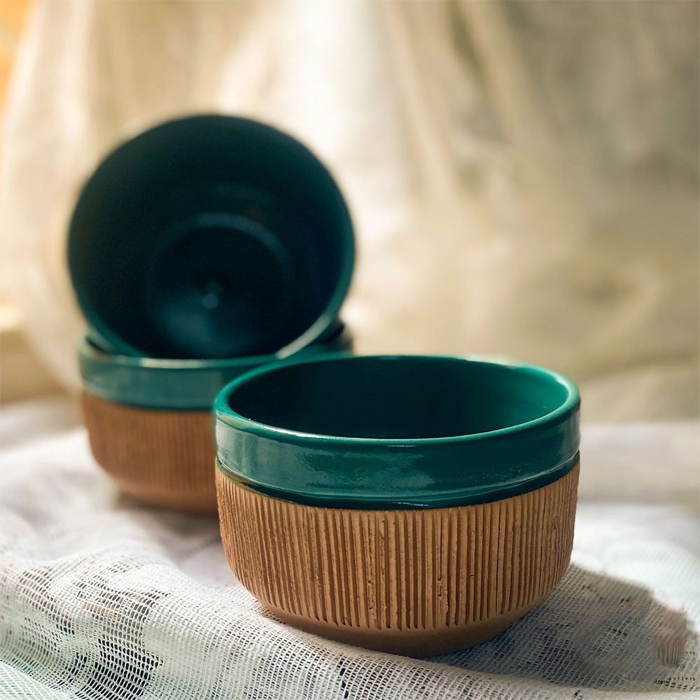 Aiida - Roman Bowl - Teal