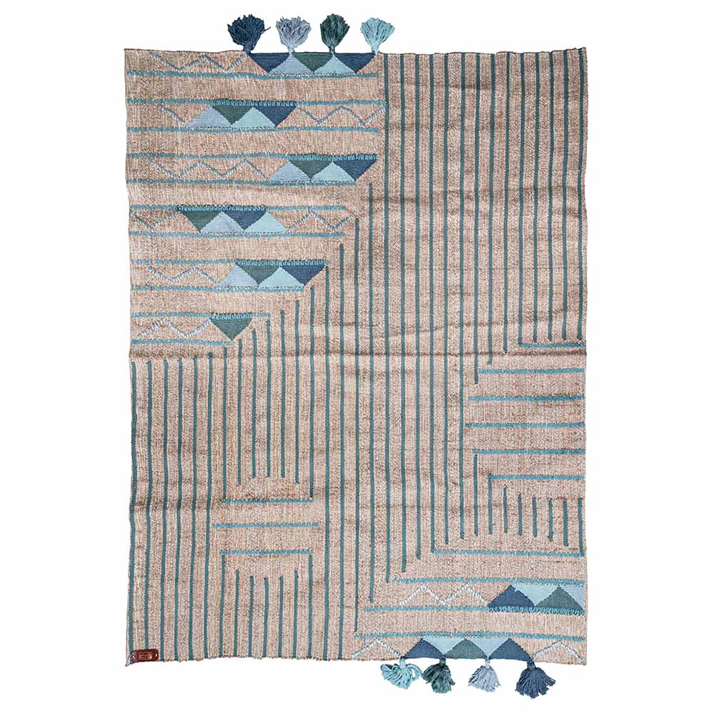 Aiida - Shamandora Jute Rug - Beige