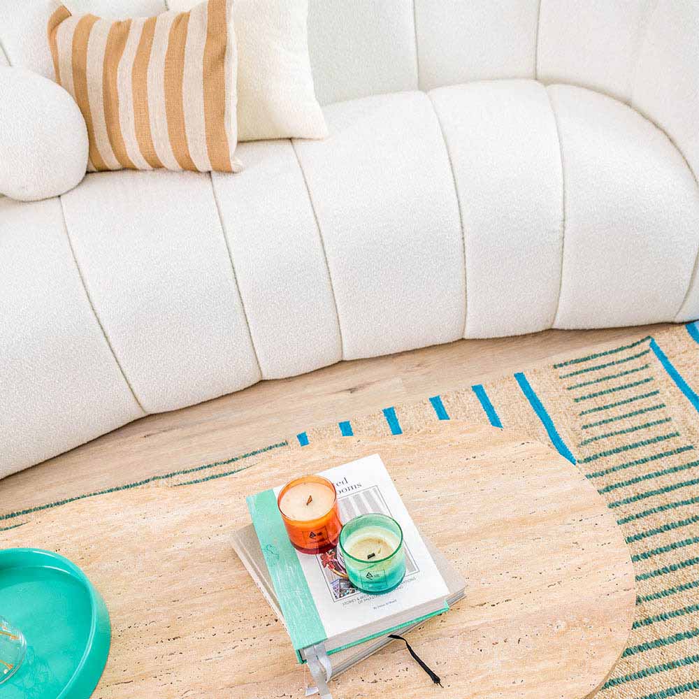 Aiida - Shamandora Jute Rug - Beige