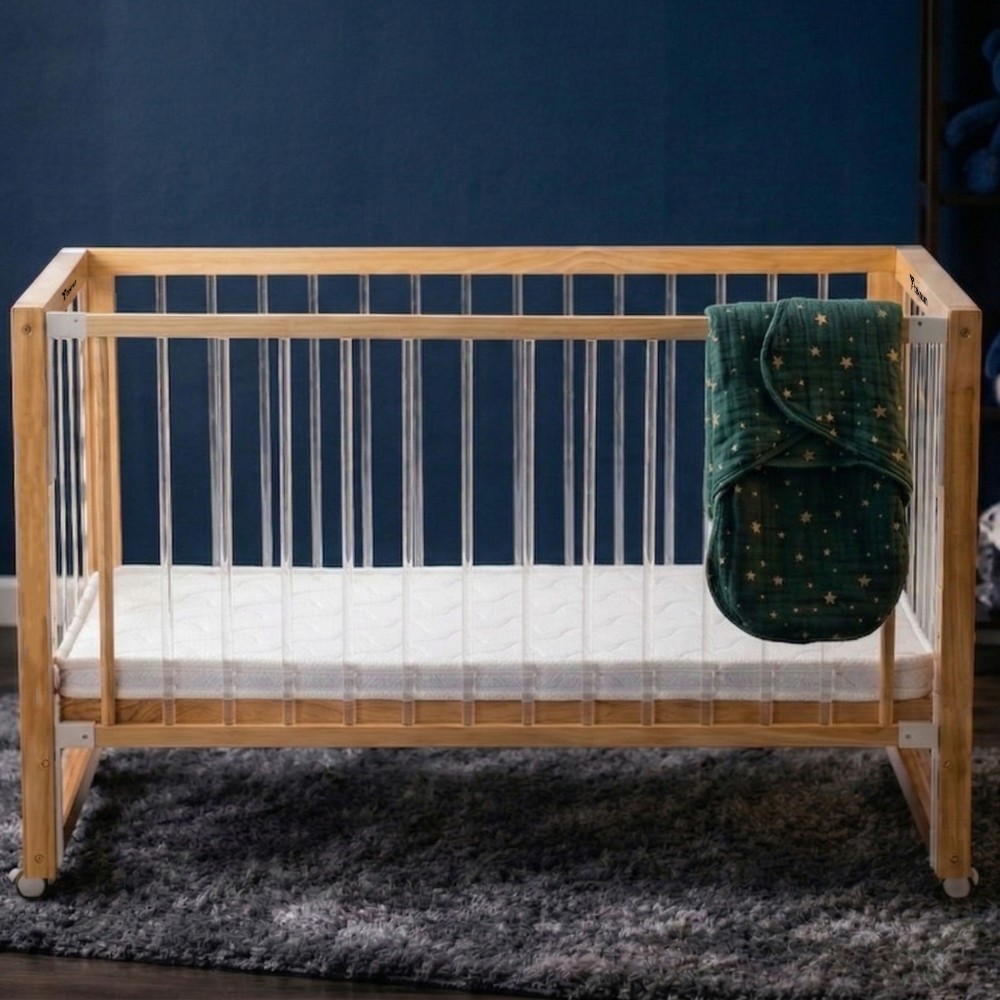 Teknum - Prism 4-In-1 Convertible Crib With Mattress