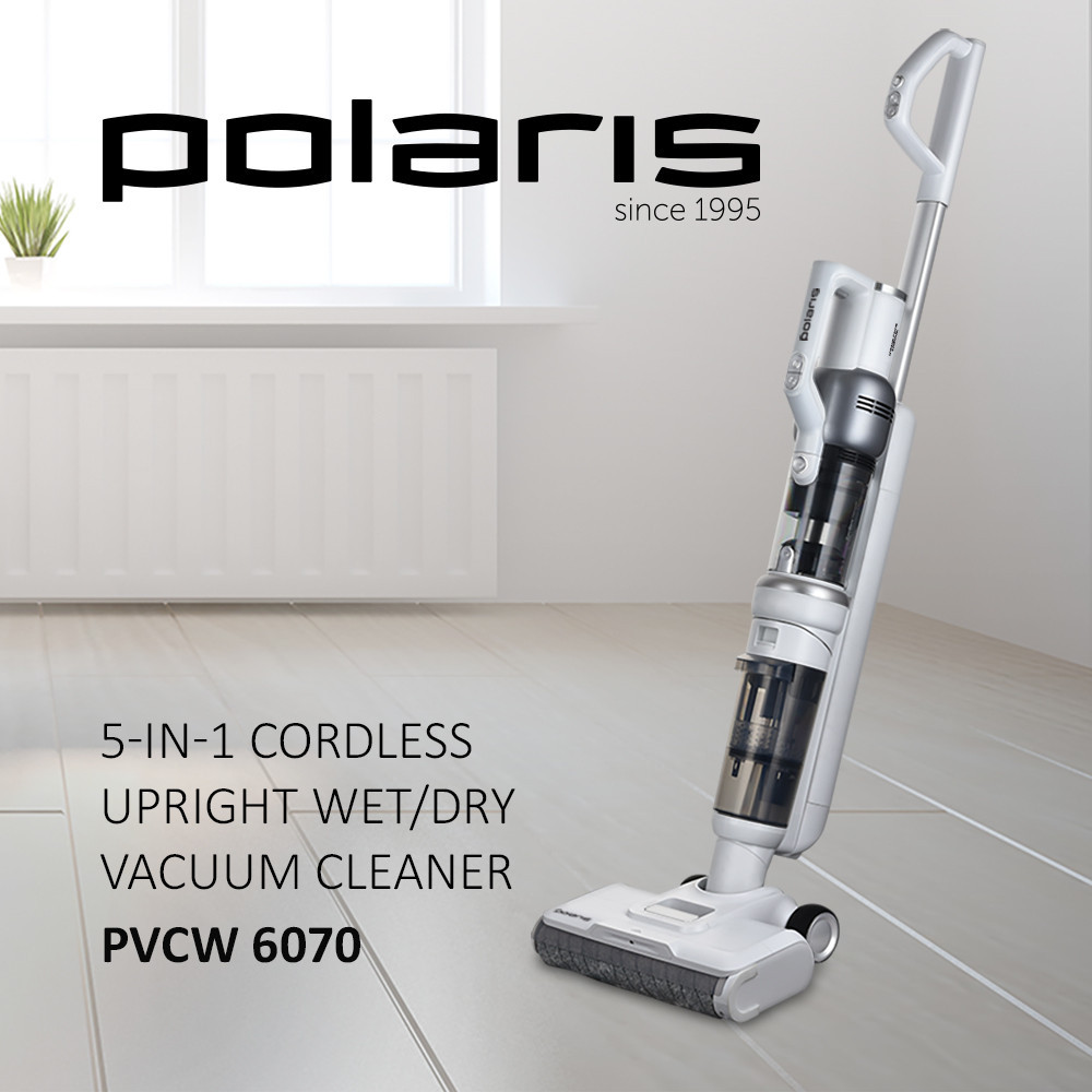 Polaris Portable Wet Vacuum Cleaner PVCW 6070 - White