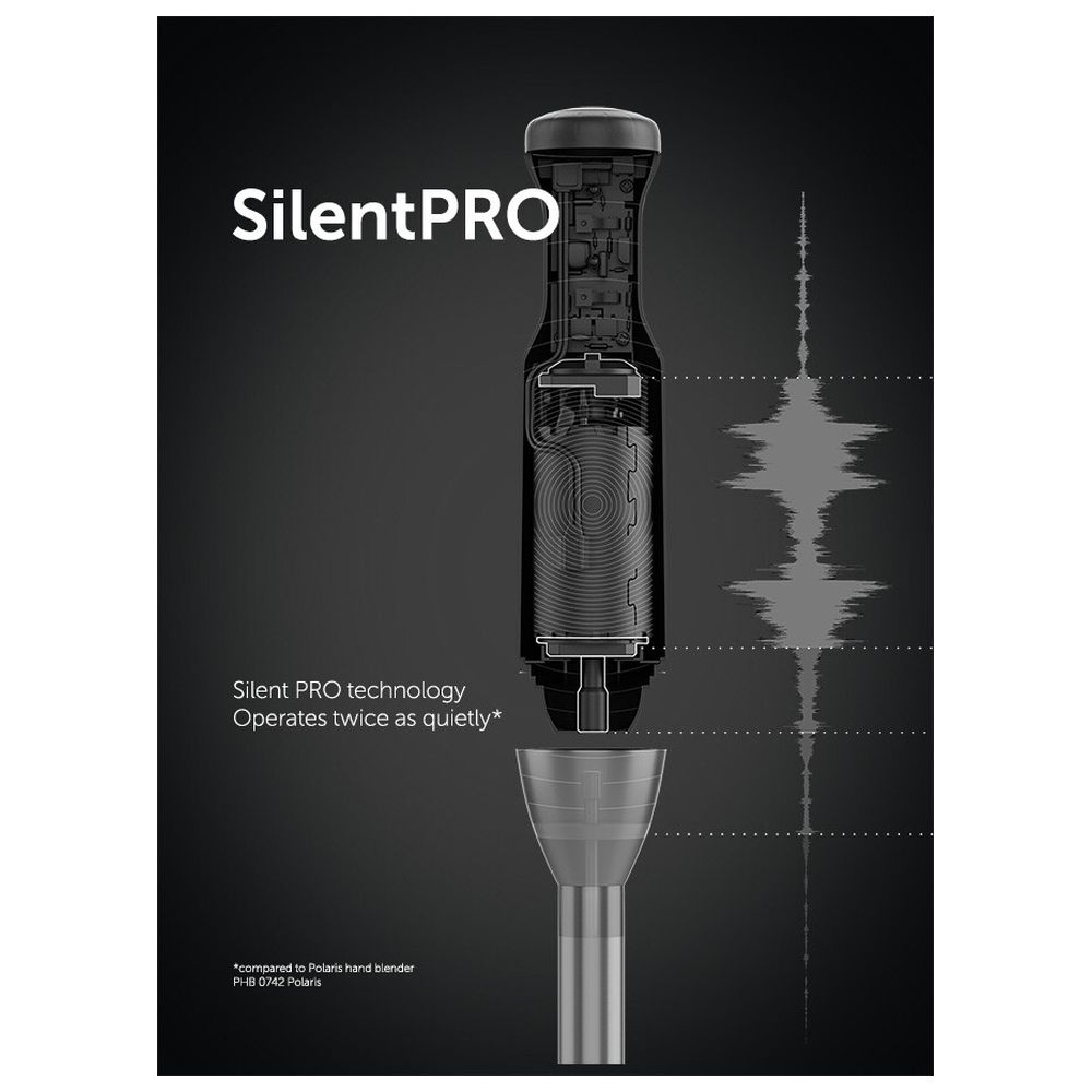 Polaris Silentpro 4-in-1 Blender Set - 1000 W