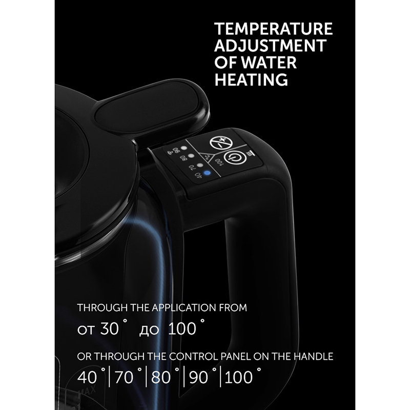 Polaris - Smart Wi-Fi Electric Kettle - 1.5 L - 2200 W