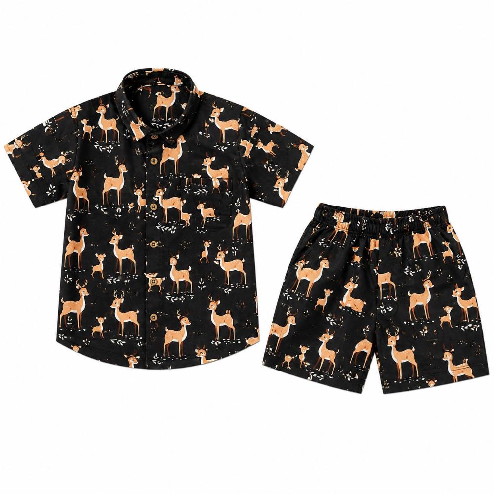 Matching Family Outfits -Midnight Forest Unisex Co- ord set
