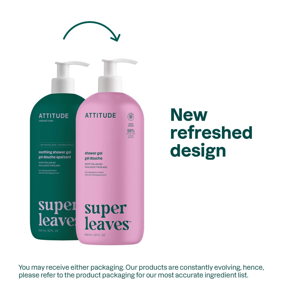 Attitude - Super Leaves Body Wash - Soothing - 946 ml