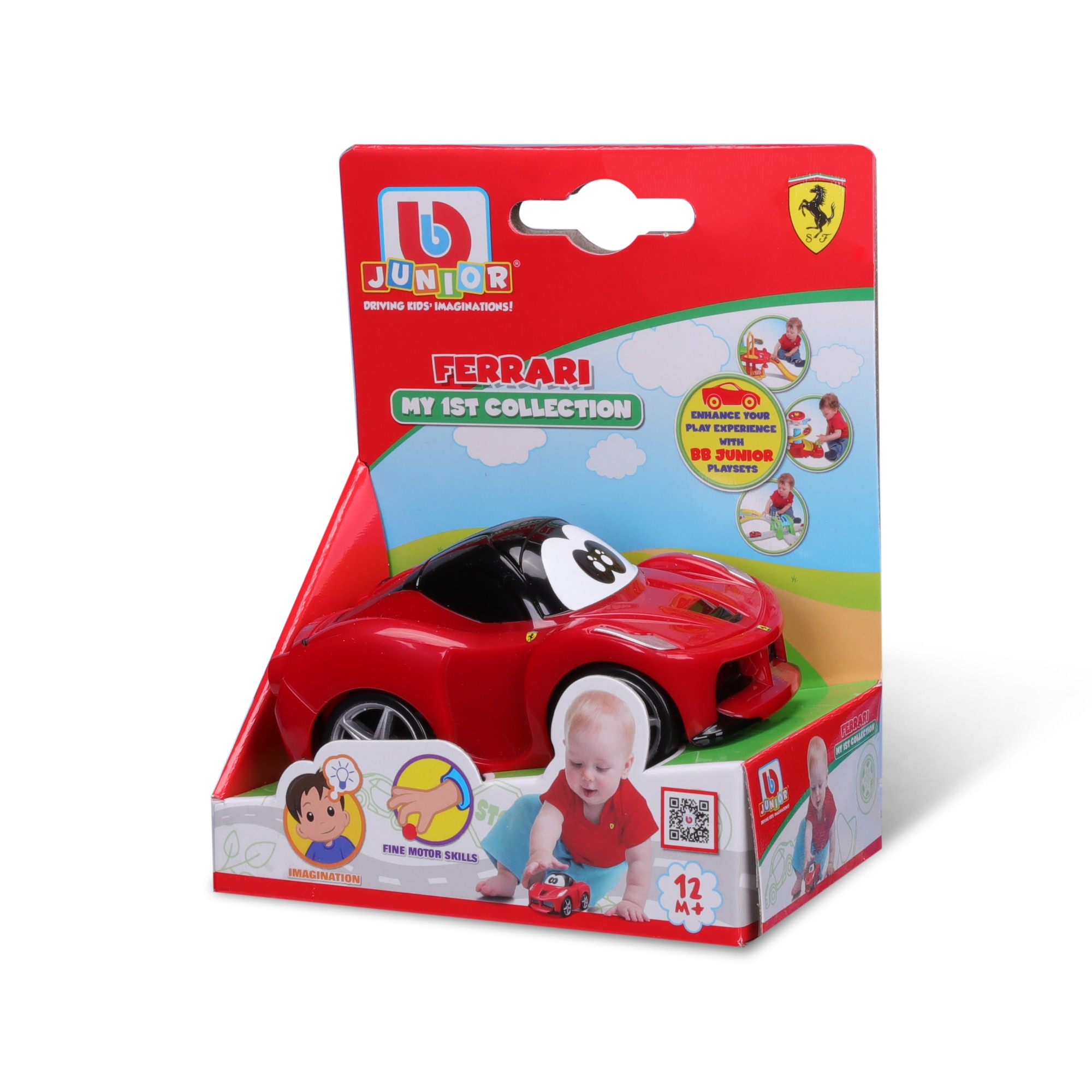 BB Junior - Ferrari Toy Vehicle - Color & Style May Vary