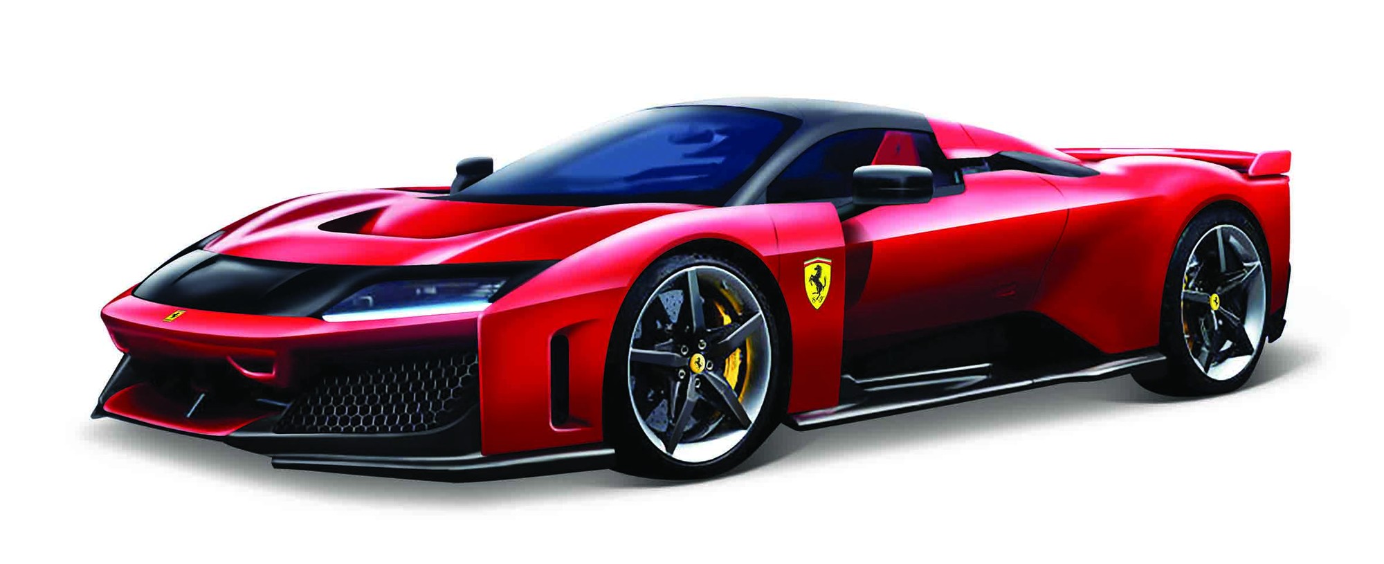 Bburago - Signature Series Ferrari F80 Die-Cast Model Car - Red