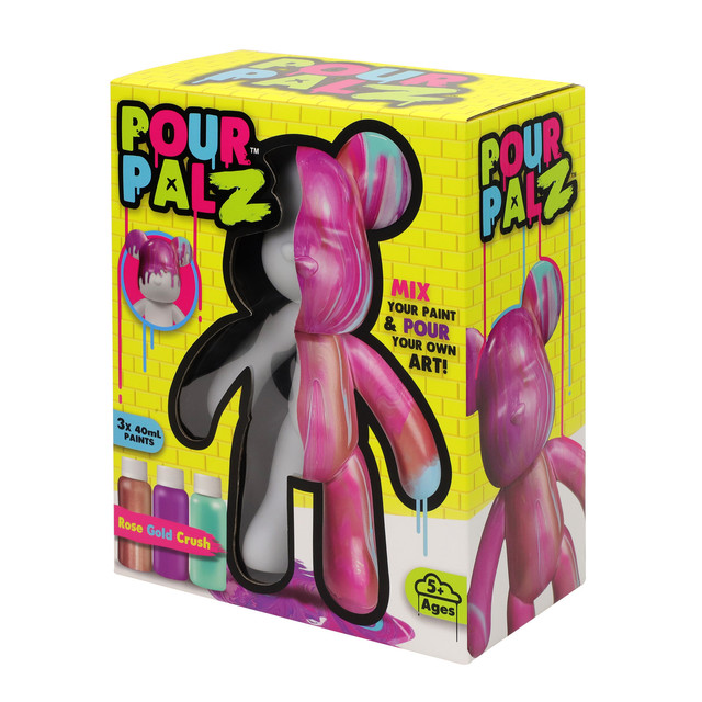 Pour Palz - Bear Paint & Pour Art Kit