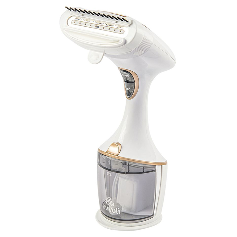Evvoli - Handheld Steamer - White/Gold - 260 ml - 1750 W