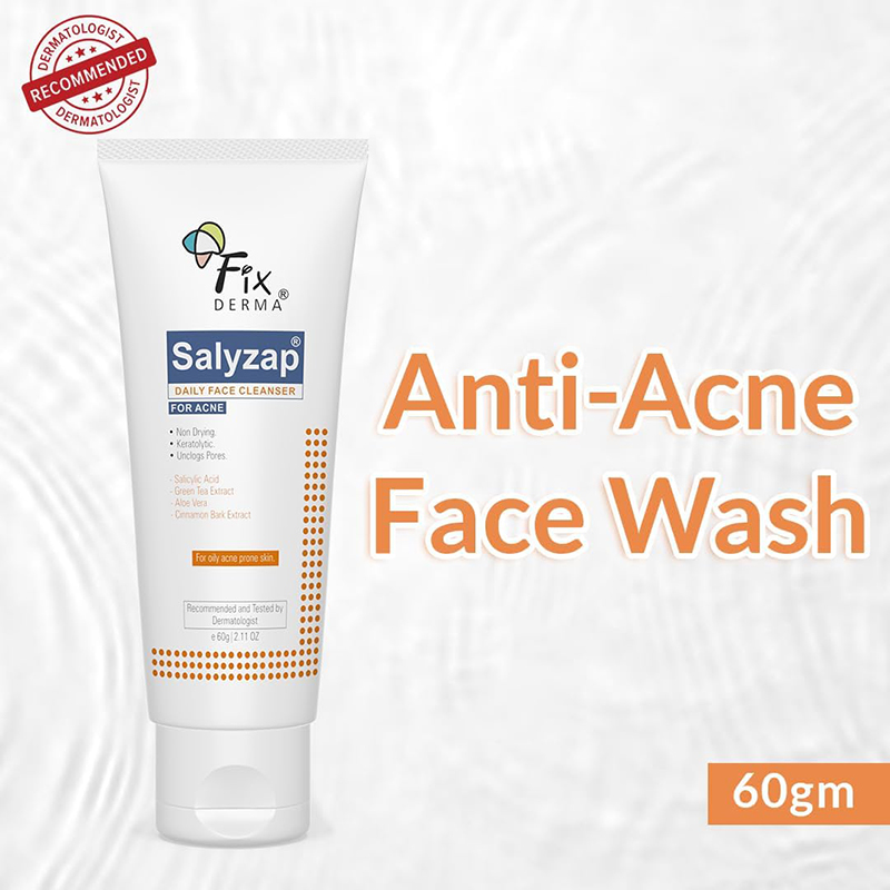 Fixderma - 2% Salicylic Acid Face Cleanser - 60g