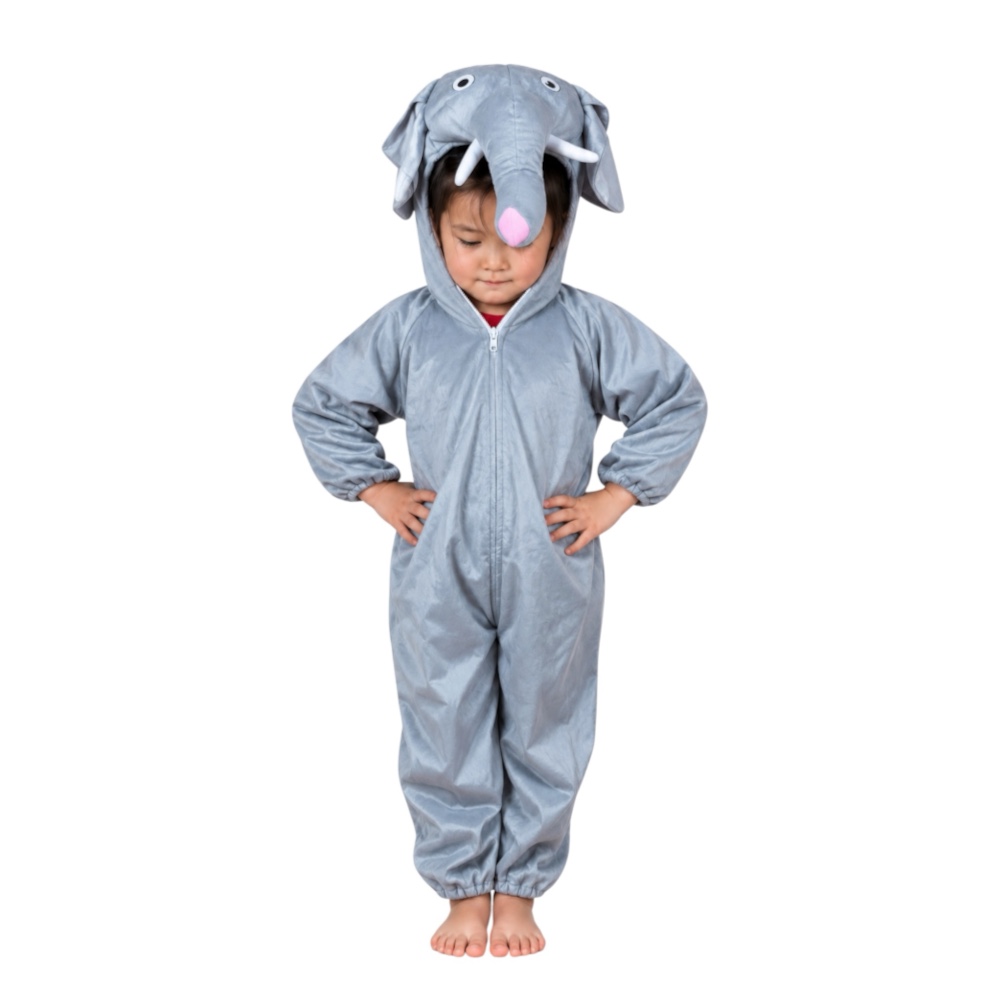 Doodle Kiddo - Fox Costume for Kids - Grey