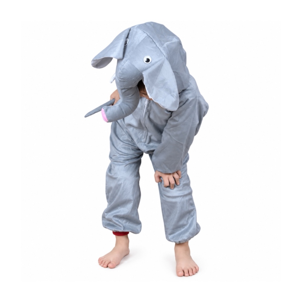 Doodle Kiddo - Fox Costume for Kids - Grey