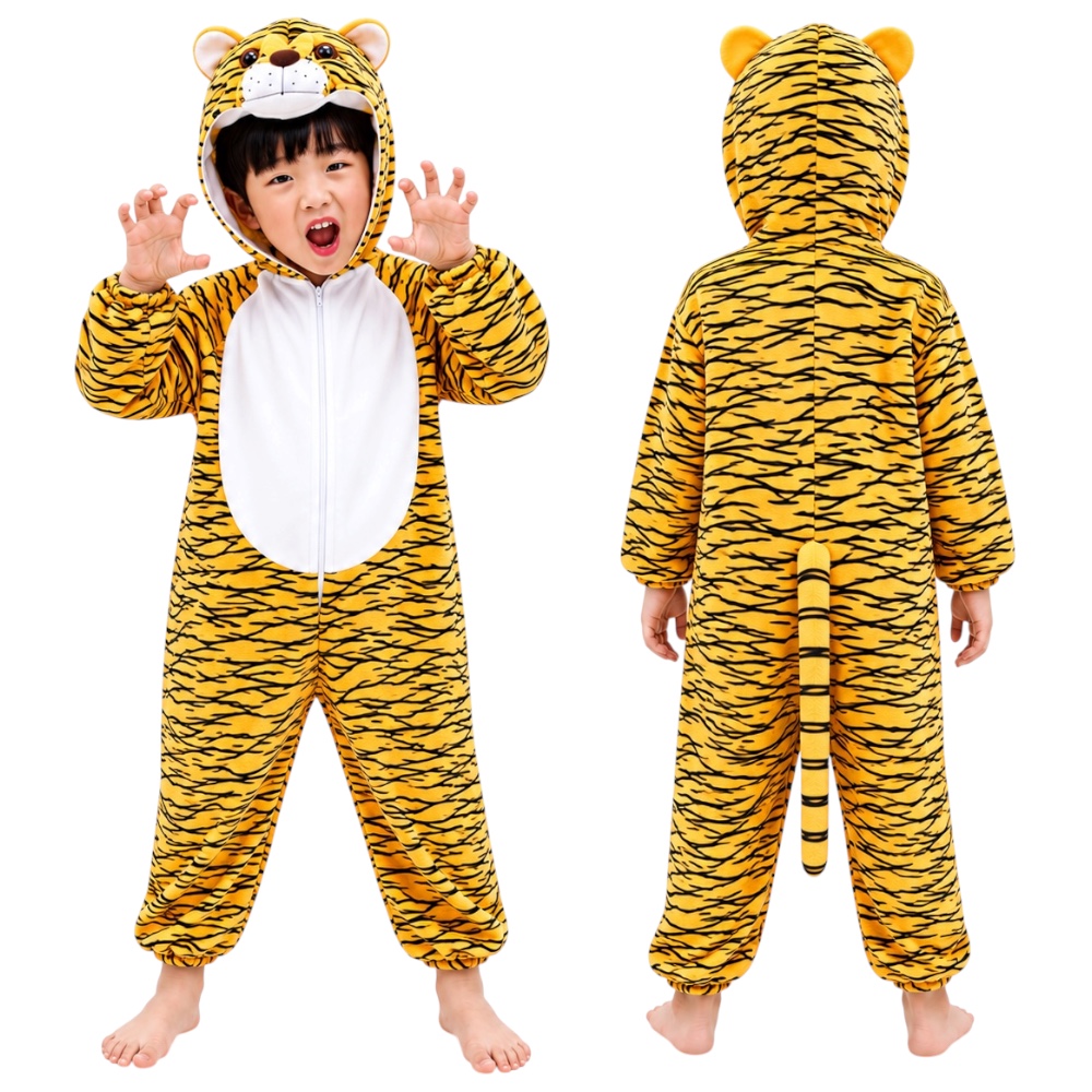 Doodle Kiddo - Tiger Costume for Kids