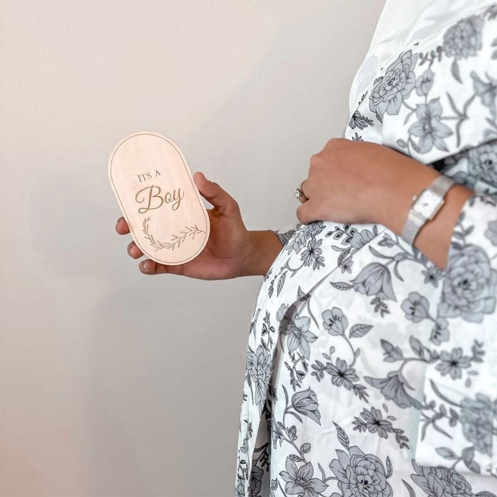 Mommy's Charms - Pregnancy Milestone Cards - 13 Pcs