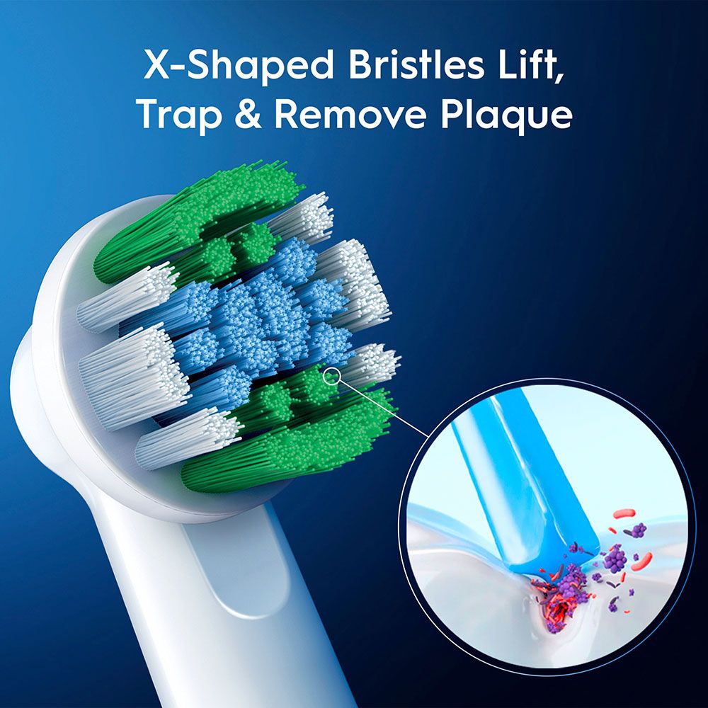 Oral-B Precision Clean Replacement Toothbrush Heads, Compatible with Oral-B Pro, and Vitality, 2 Heads
