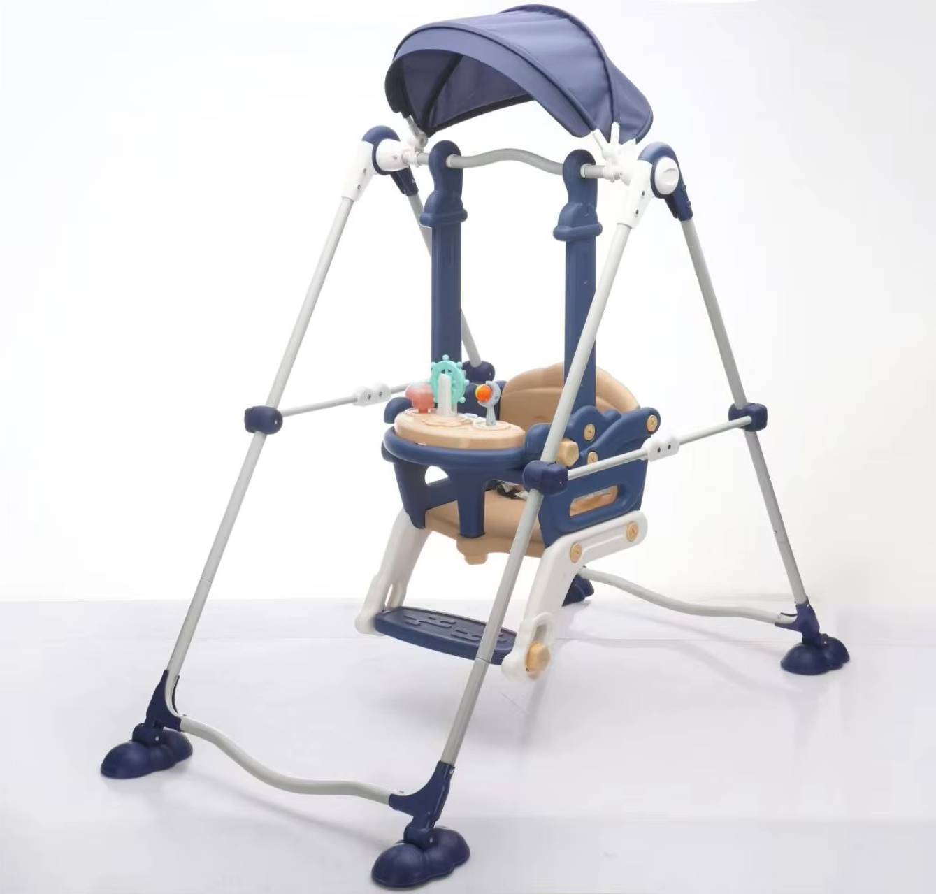 Amsham - Foldable Baby Swing Chair With Canopy