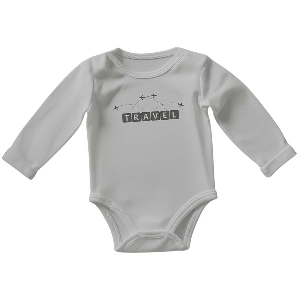 Luay Adventure Full Sleeves Bodysuit - Grey