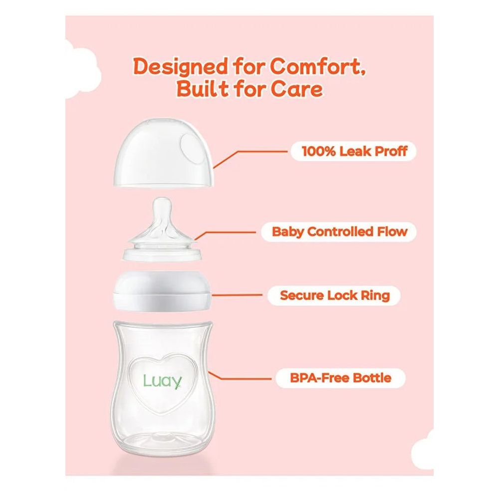 Luay - Baby Anti-Colic Plastic Feeding Bottle