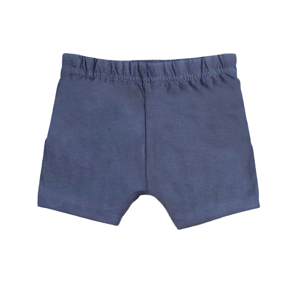 Luay - Babies Cotton Pants Blue/Black/Grey - 3 Pcs