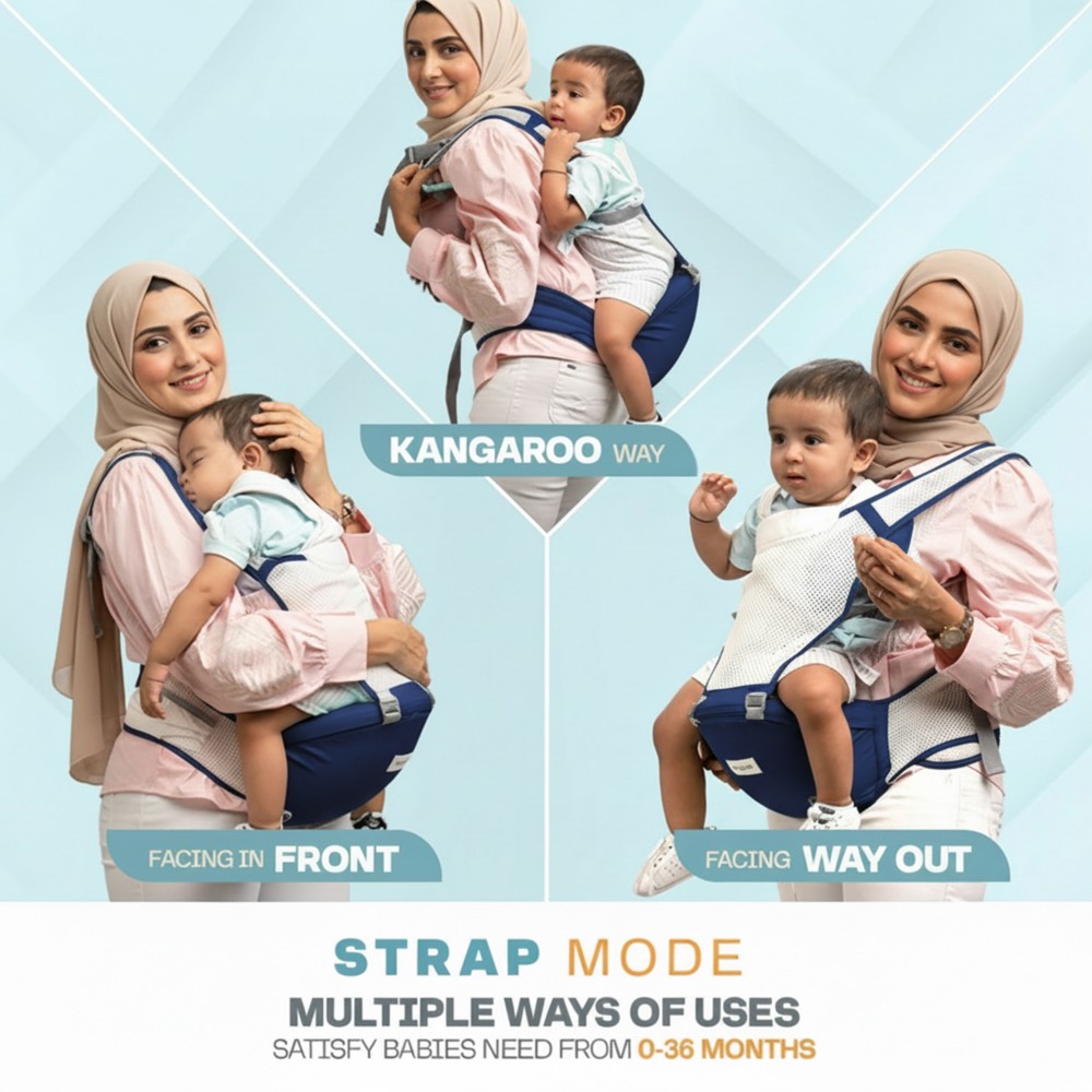 Baybee - Flow-Nest Baby Carrier