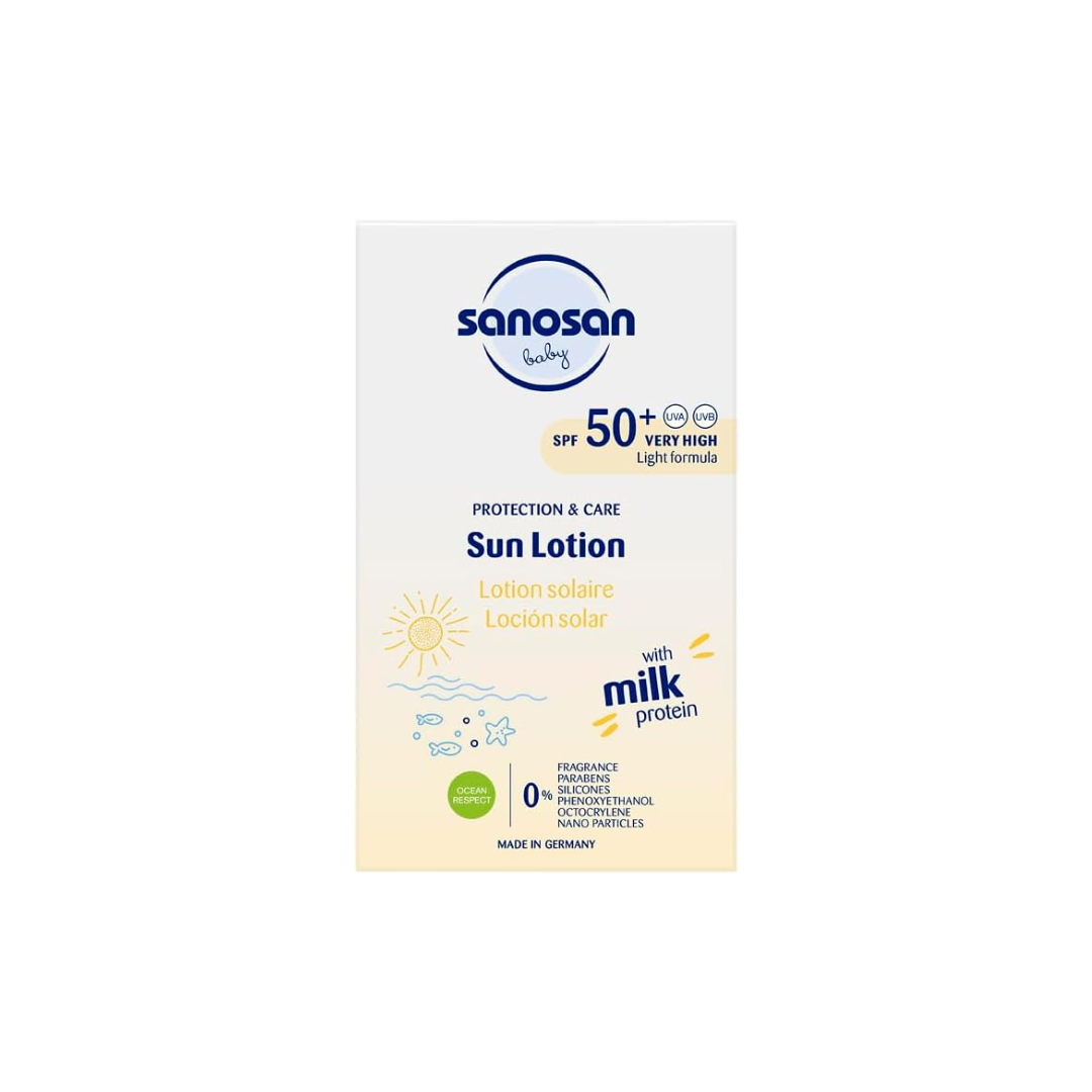 Sanosan Baby Sun Lotion SPF 50+ 100ml – High UV Protection