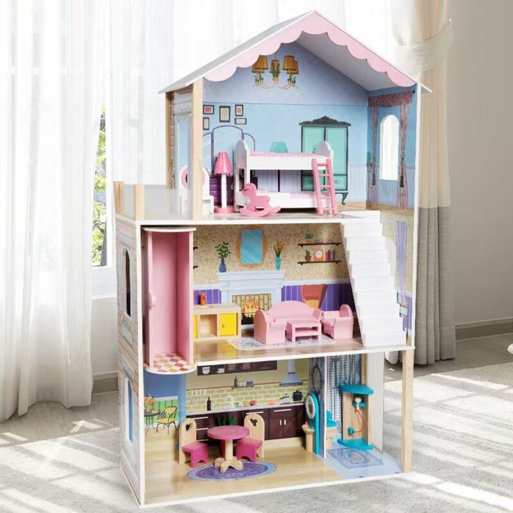 Factory Price - Little Princess Wooden Doll House - A